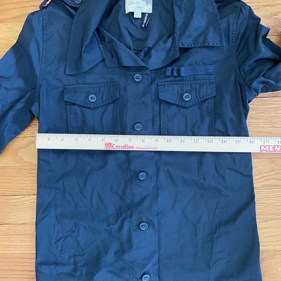 Elizabeth and James 5F Bergdorf Goodman Jacket Women’s Small Blue Lightweight - Picture 7 of 8